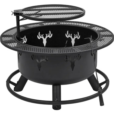 Patteale round Wood Burning Fire Pit - Melillo EnterprisesAll categories